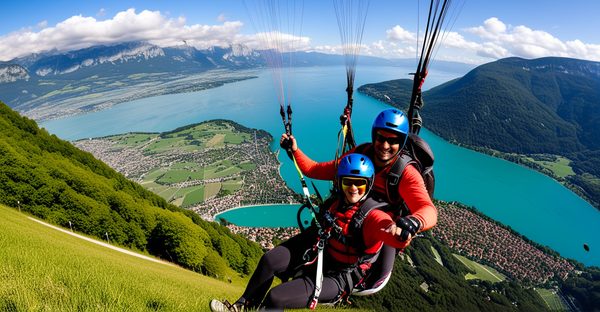 Stage de parapente à annecy : vivez l'aventure en toute sécurité